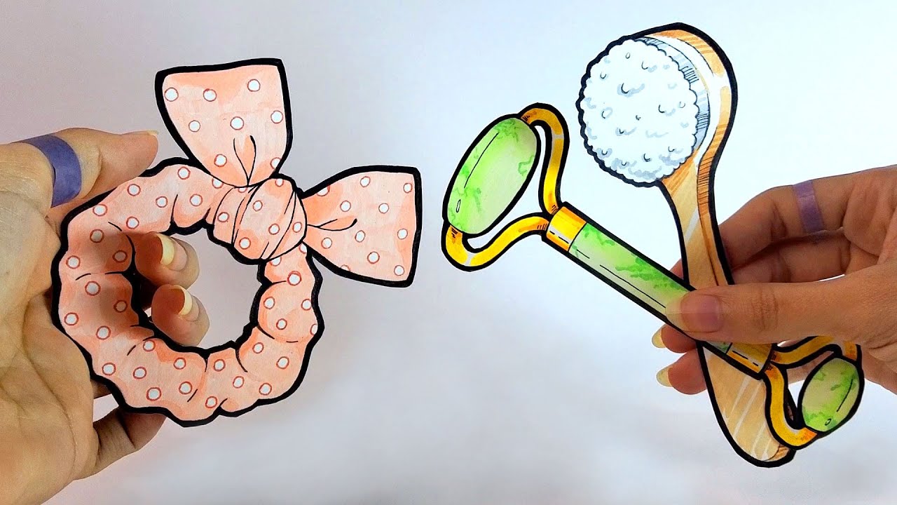 2 minutes Spa with paper products | ASMR Facial Treatment ☁︎ | First person