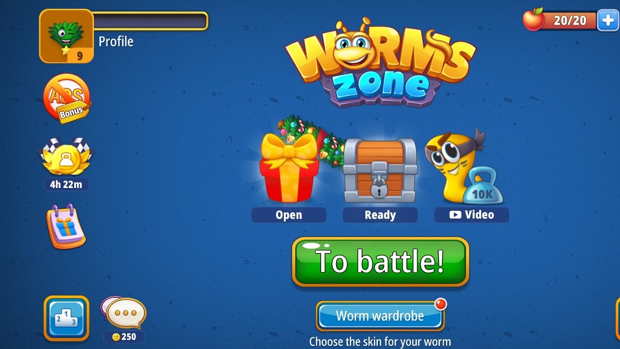 worms zone live