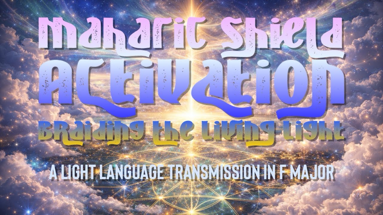 𓂀 Maharic Shield Activation | Braiding the Living Light | F Major Light Language Transmission