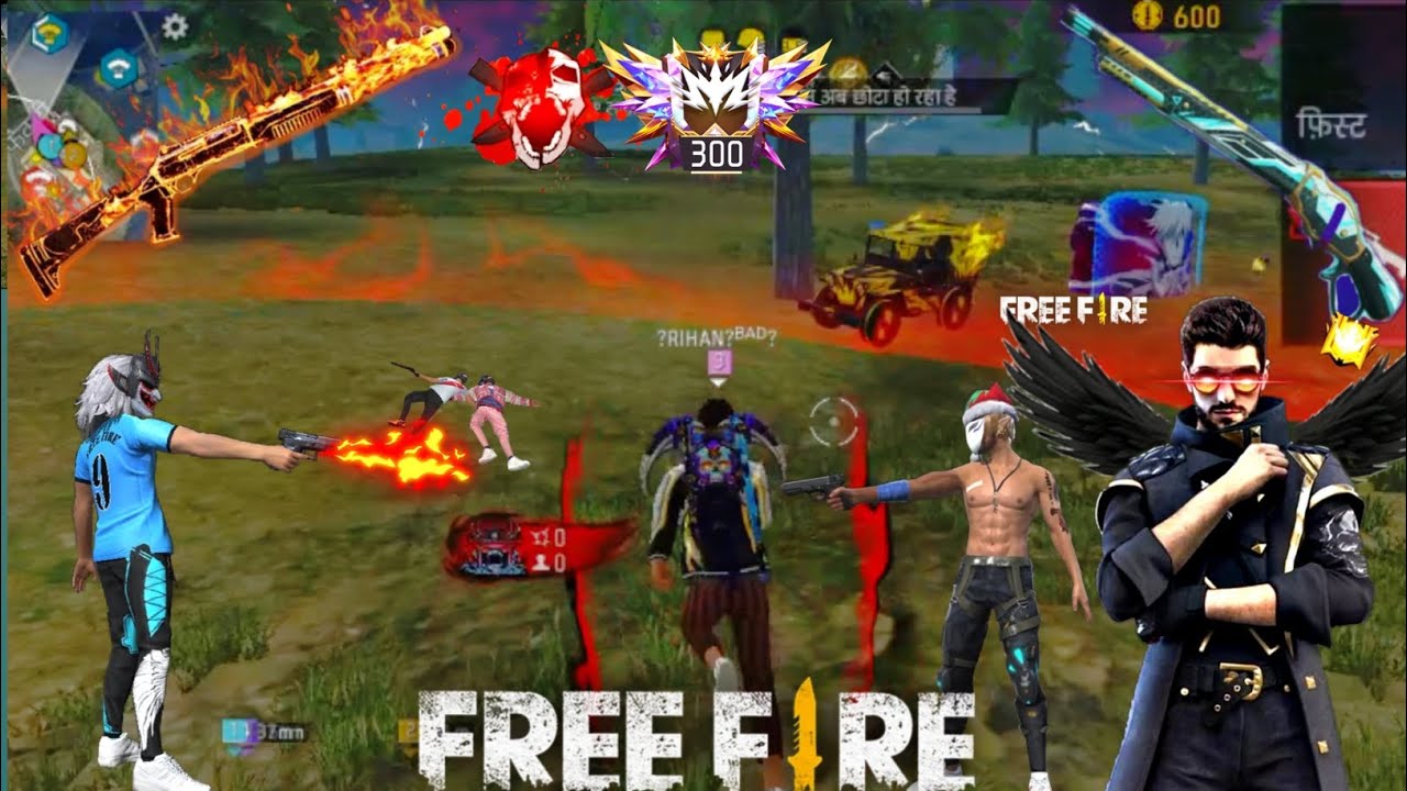 Free fire ki video 🫡😱 wait for end 😱 Free download 🆓  fire 🚒 🚒🔥 po gaming 😔 for end 