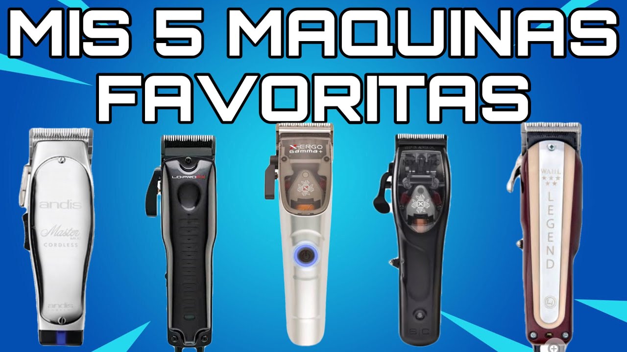 LAS MEJORES 5 MAQINAS DEL MOMENTO