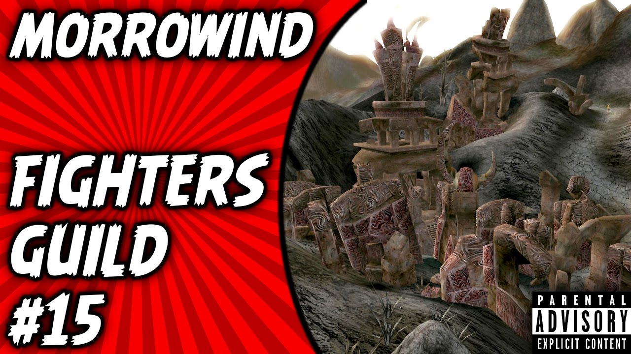 Morrowind Gameplay Fighters Guild #15: Alof and the Orcs, The Scholars and the Mating Kagouti