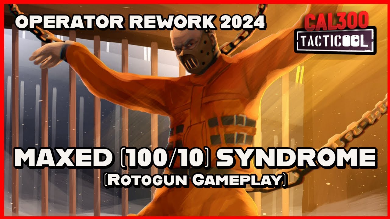 TACTICOOL: MAXED (100/10) REWORKED SYNDROME (Rotogun Gameplay) + 🪙GOLD GIVEAWAY🪙