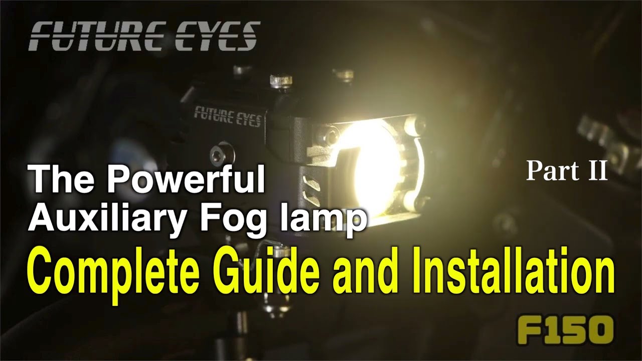 Future Eyes F150 Fog lamp Installation - Royal Enfield's 2025 Bullet 350