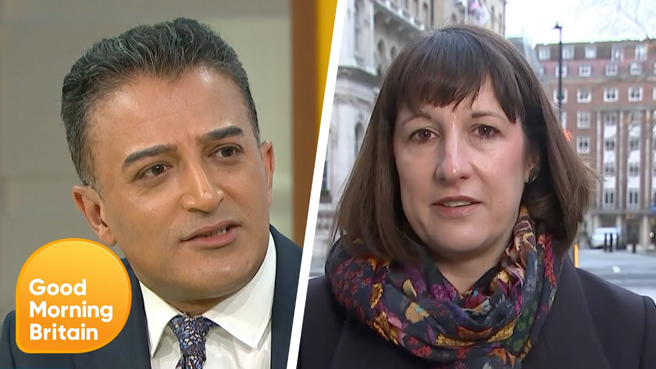 What Is Labours' Asylum Seeker Plan? Adil Grills The Shadow Chancellor | Good Morning Britain