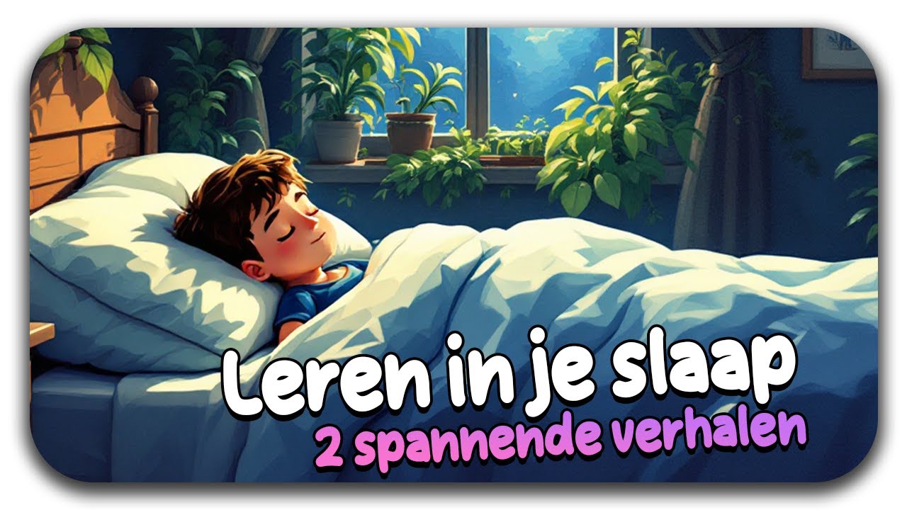 Leer Nederlands in je slaap met 2 spannende verhalen | Relaxing Dutch Story Practice |Sleep Learning