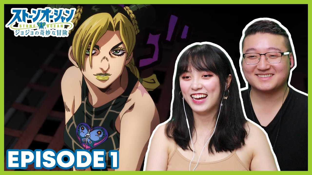 JOLYNE CUJOH! | Jojo's Bizarre Adventure Stone Ocean Couples Reaction Part 6 Episode 1 / 5x1