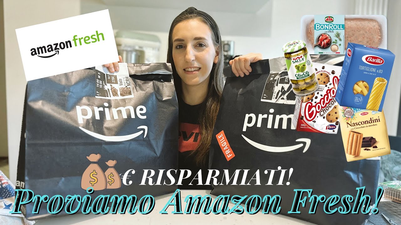 AMAZON FRESH: PROVIAMOLO!  🛒🛍️ | Giulia Pulcini 🎀
