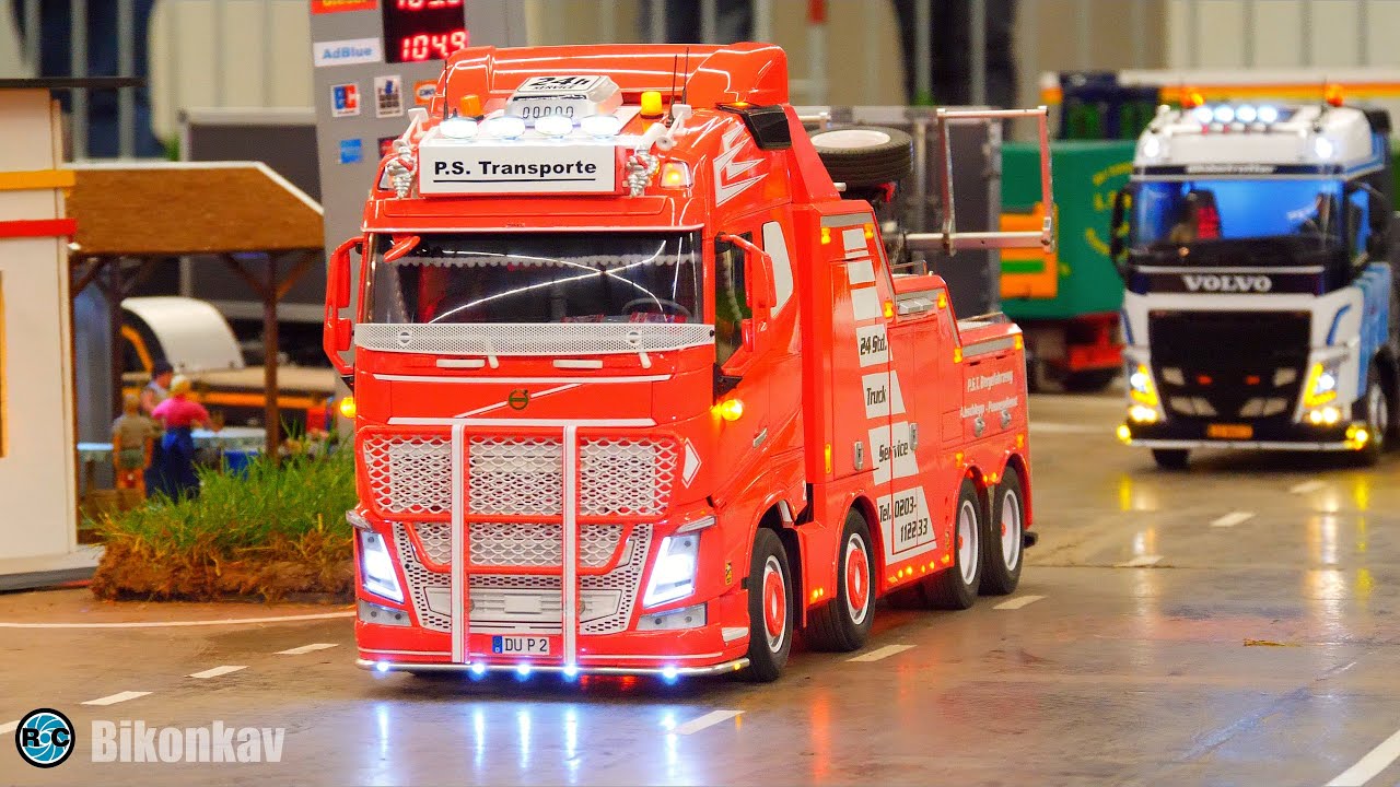 WATCH THESE AMAZING RC TRUCKS IN ACTION AT INTERMODELLBAU DORTMUND 2023 GERMANY