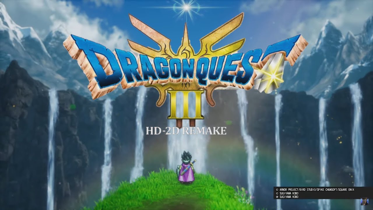 DRAGON QUEST III HD-2D Remake PS5 Pro - Opening & Personality Scene Timestamped