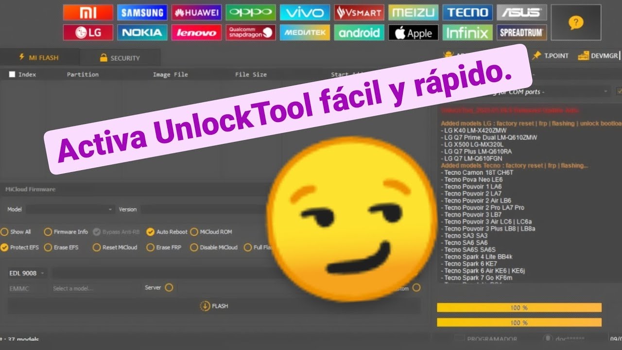 Activación UnlockTool paso a paso