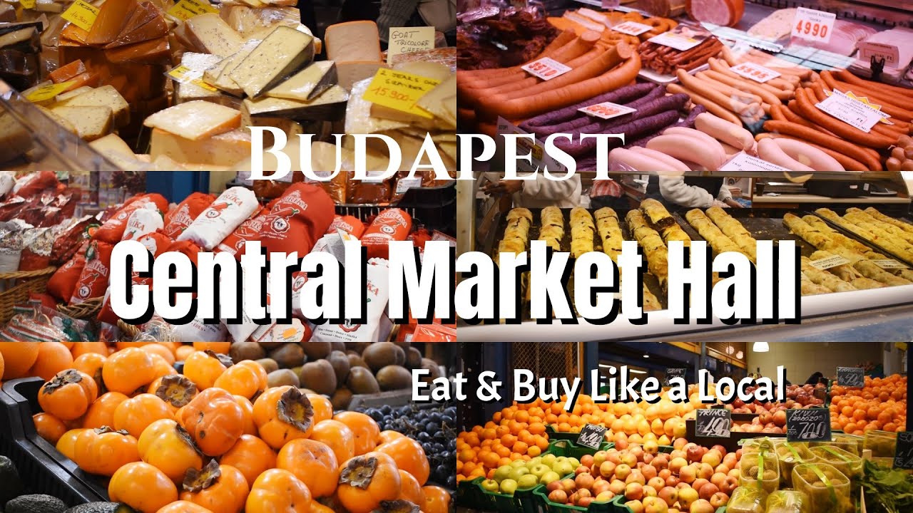 🇭🇺布达佩斯中央大市场逛吃终极攻略｜本地人推荐摊位＋实用采购指南 / 🇭🇺 Budapest Central Market Hall｜What to Eat & Buy Like a Local