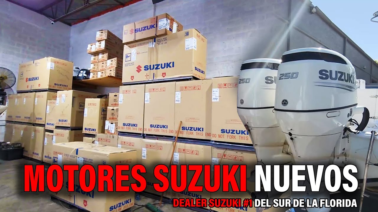 El rey de los motores SUZUKI en el Sur de la Florida