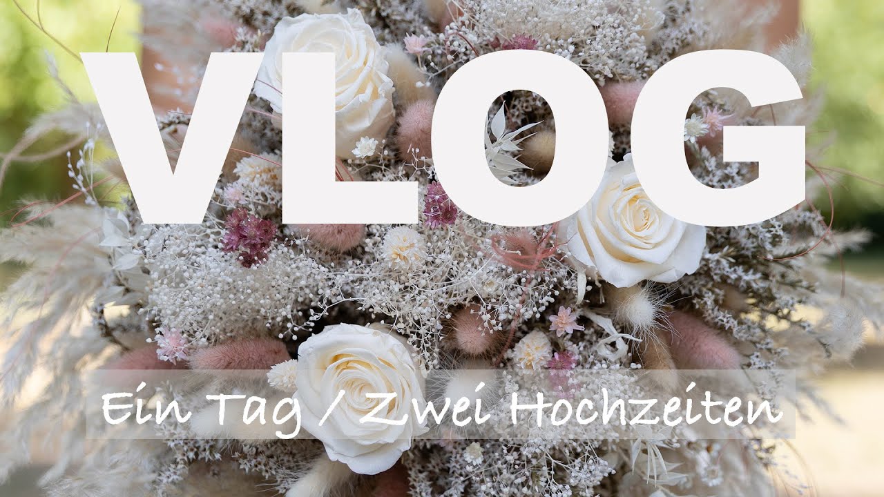 VLOG - 2 Hochzeiten an einem Tag!  - Unterwegs in Raesfeld & Hamminkeln