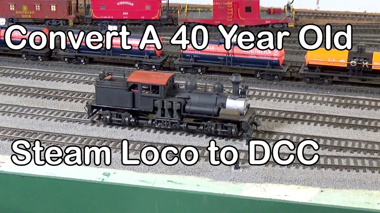Convert A 40 Year Old DC Loco To DCC (247)