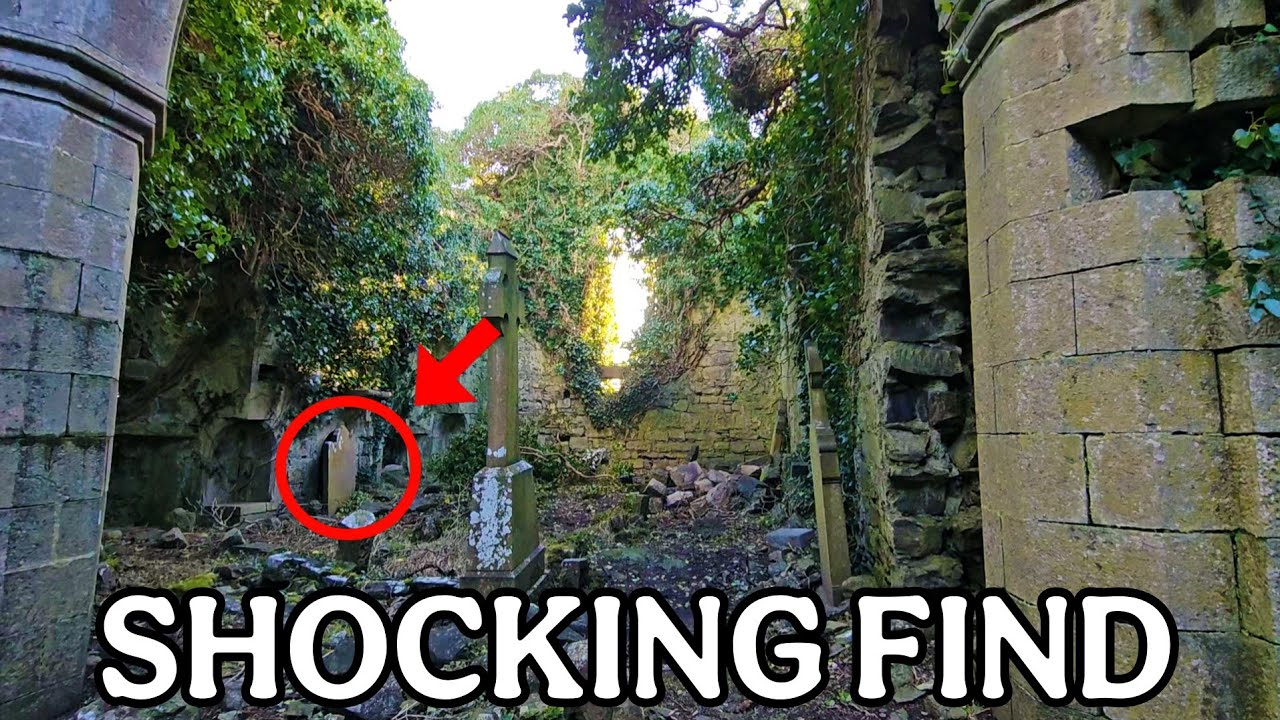 HUMAN REMAINS HIDDEN INSIDE AN ABANDONED ABBEY