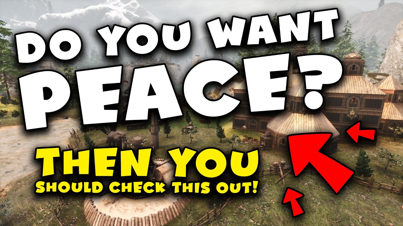 Would you like a peaceful and functional base? | Conan Exiles