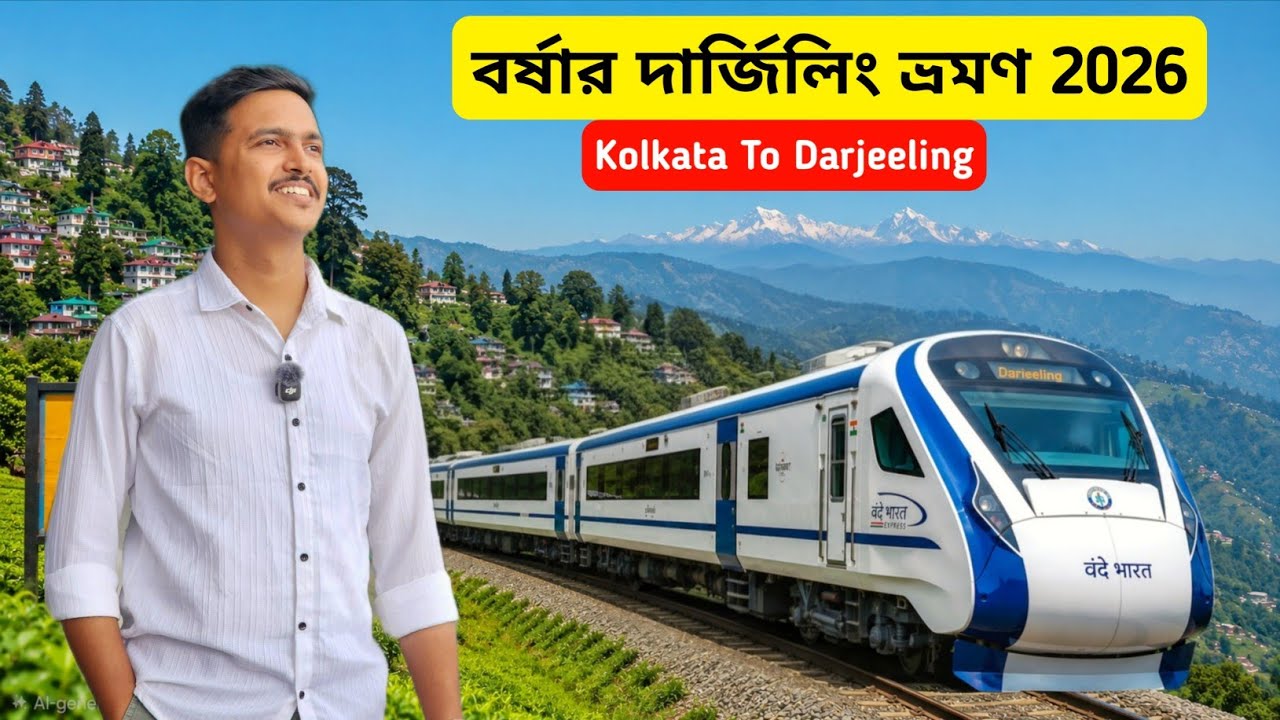 Kolkata To Darjeeling Tour | বর্ষার দার্জিলিং ভ্রমণ | Darjeeling Tour Guide | Darjeeling Tour Plan