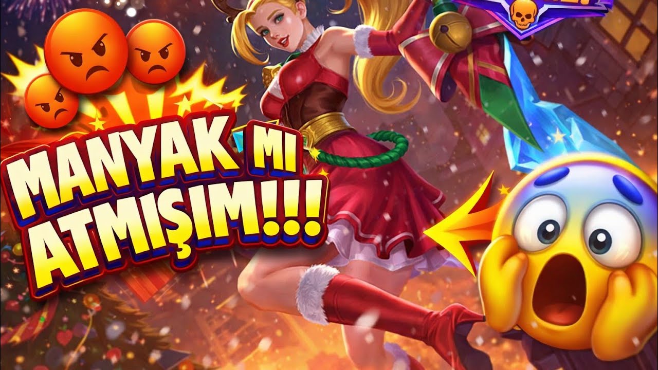 KARINA İLE RAKİPLERİ SİLDİM! 🔥 (MLBB Rank Maçı