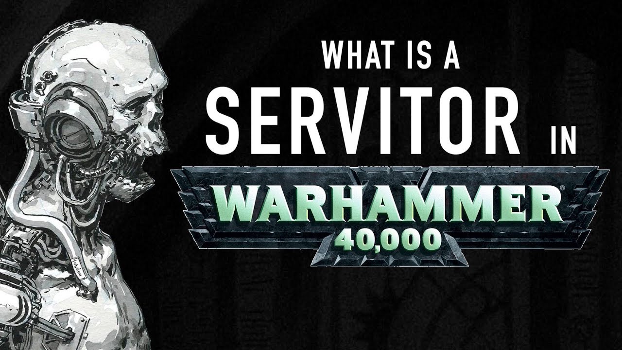 40 Facts and Lore on Servitors in Warhammer 40K