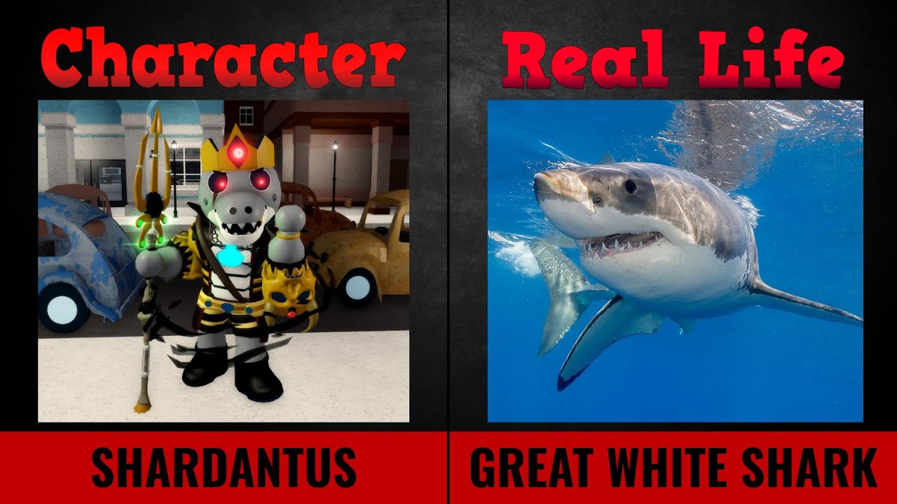 Piggy Skins vs Real Life Characters UPDATED NEW SKINS!