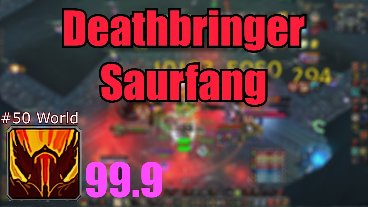 Fury Warrior #50 World DPS | 25M Deathbring Saurfang | WotLK Classic [99.9 Parse]