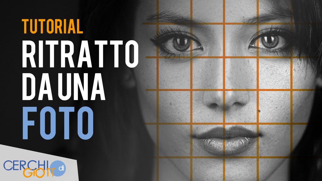 Come fare un ritratto da una foto - Tutorial disegno a matita [HD]