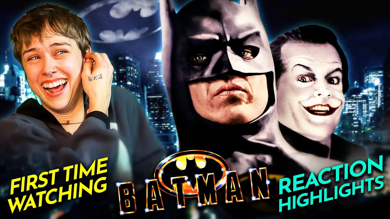 Nicki begins BATMAN (1989)  Movie Reaction + Batman 66 Trailer FIRST TIME WATCHING [Re-Upload]