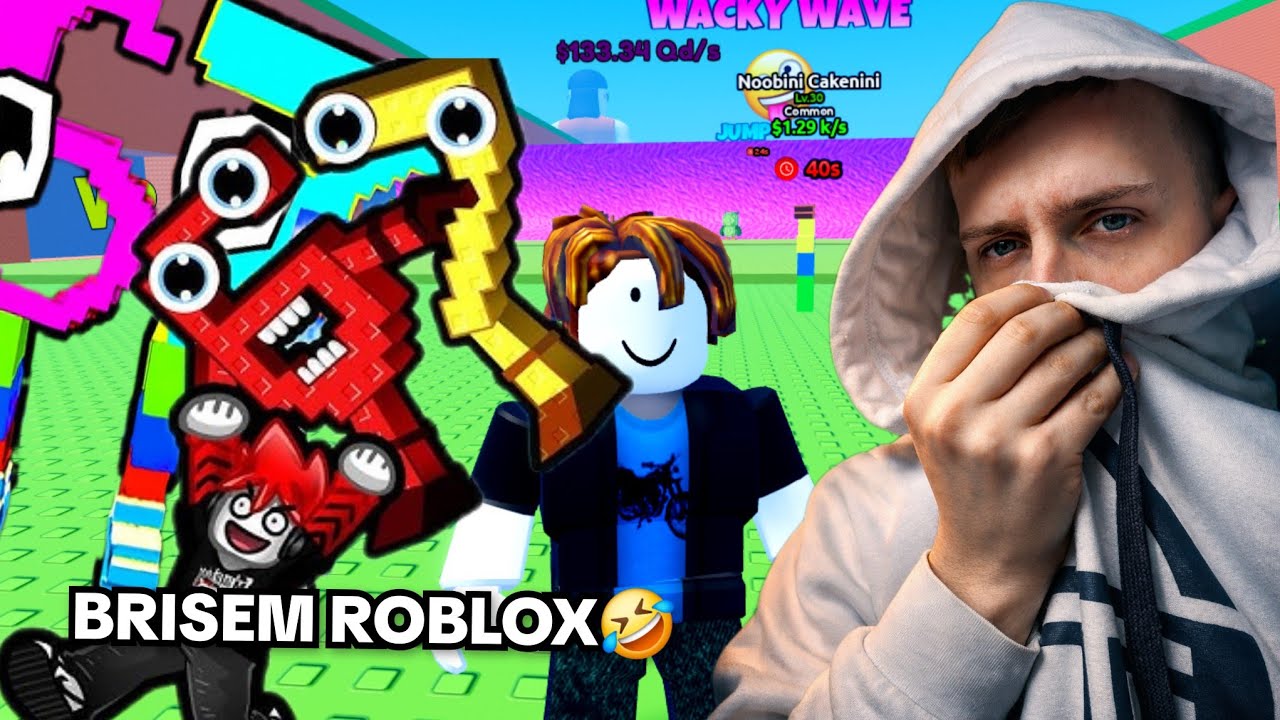 TSUNAMI ME BRISE SA MAPE...BRISEM ROBLOX😱🤣
