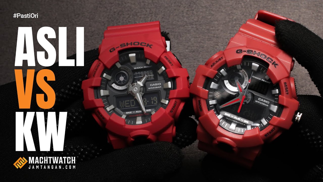 Beda Jauh Bos!! G-Shock ASLI vs KW