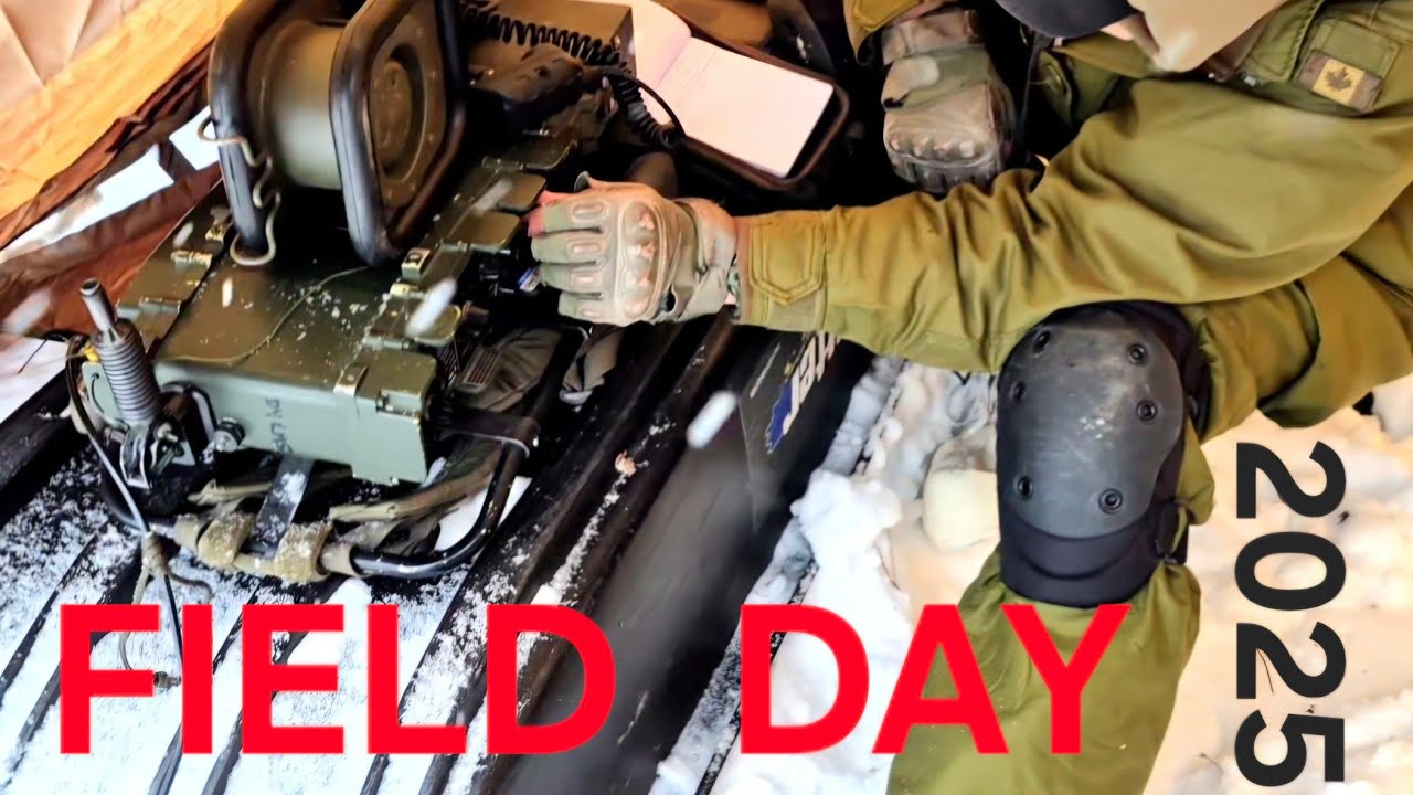 FIREHIKING HOT TENT HAM radio Winter Field Day Clansman PRC 320
