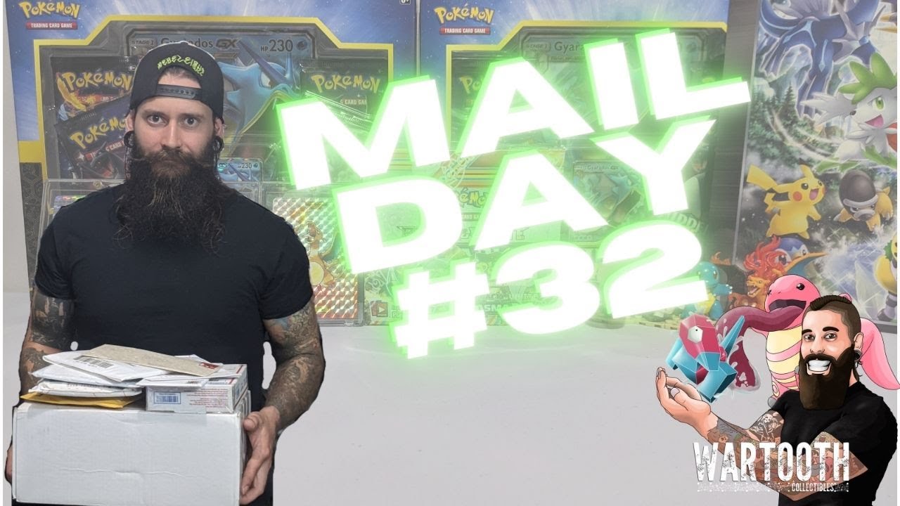 Over 100 Cards + EX Crystal Guardians Theme Decks! Pokemon Mail Day #32