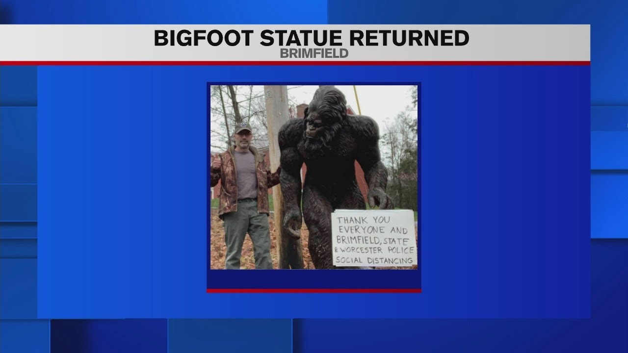 Bigfoot statue returned to Brimfield owner