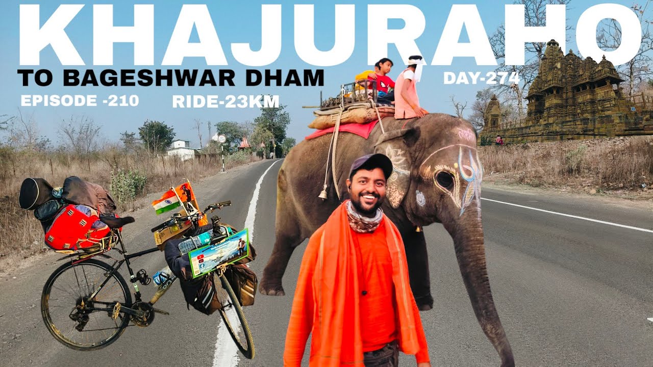 Khajuraho to Bageshwar Dham: A Spiritual Ride || Episode -210 || Bhramankari Parinda Vlog