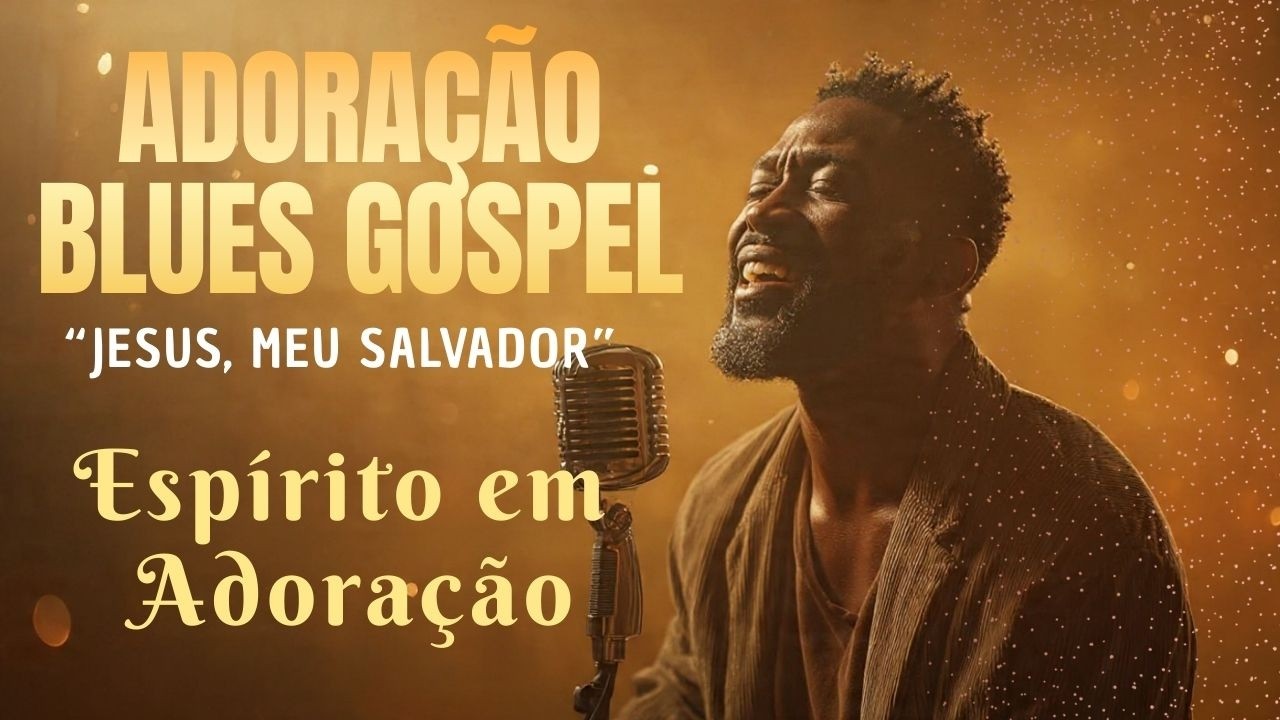 BLUES GOSPEL | Jesus Meu Salvador | Espírito em Adoração
