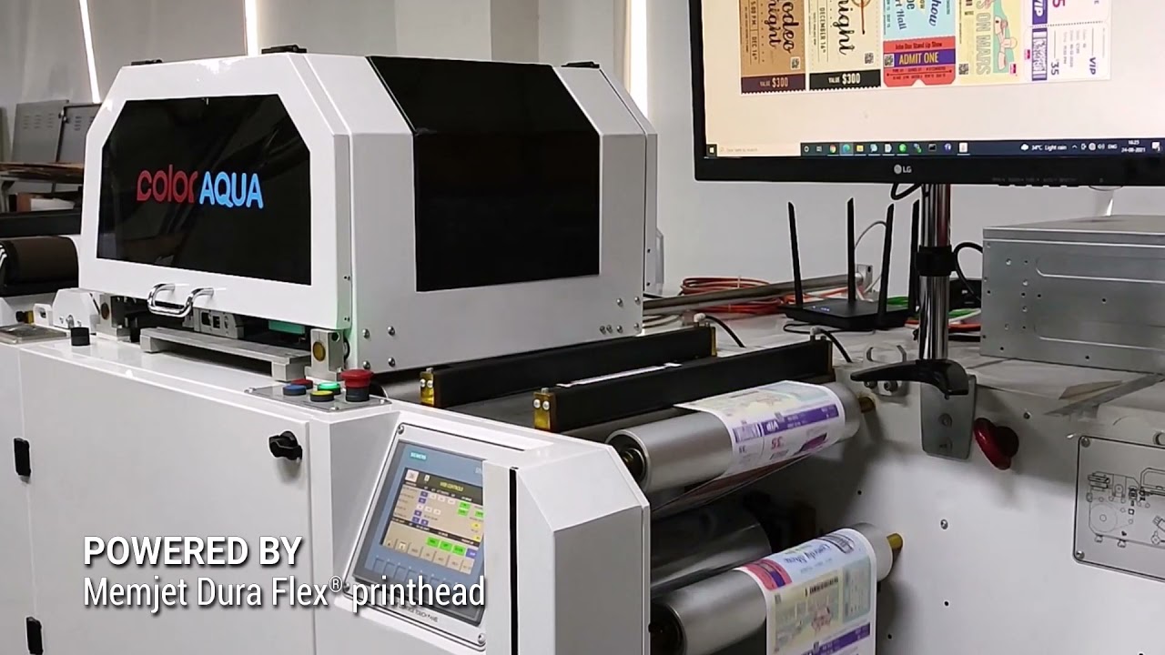 ColorAQUA: Entry-level Full-Color Digital Label Press