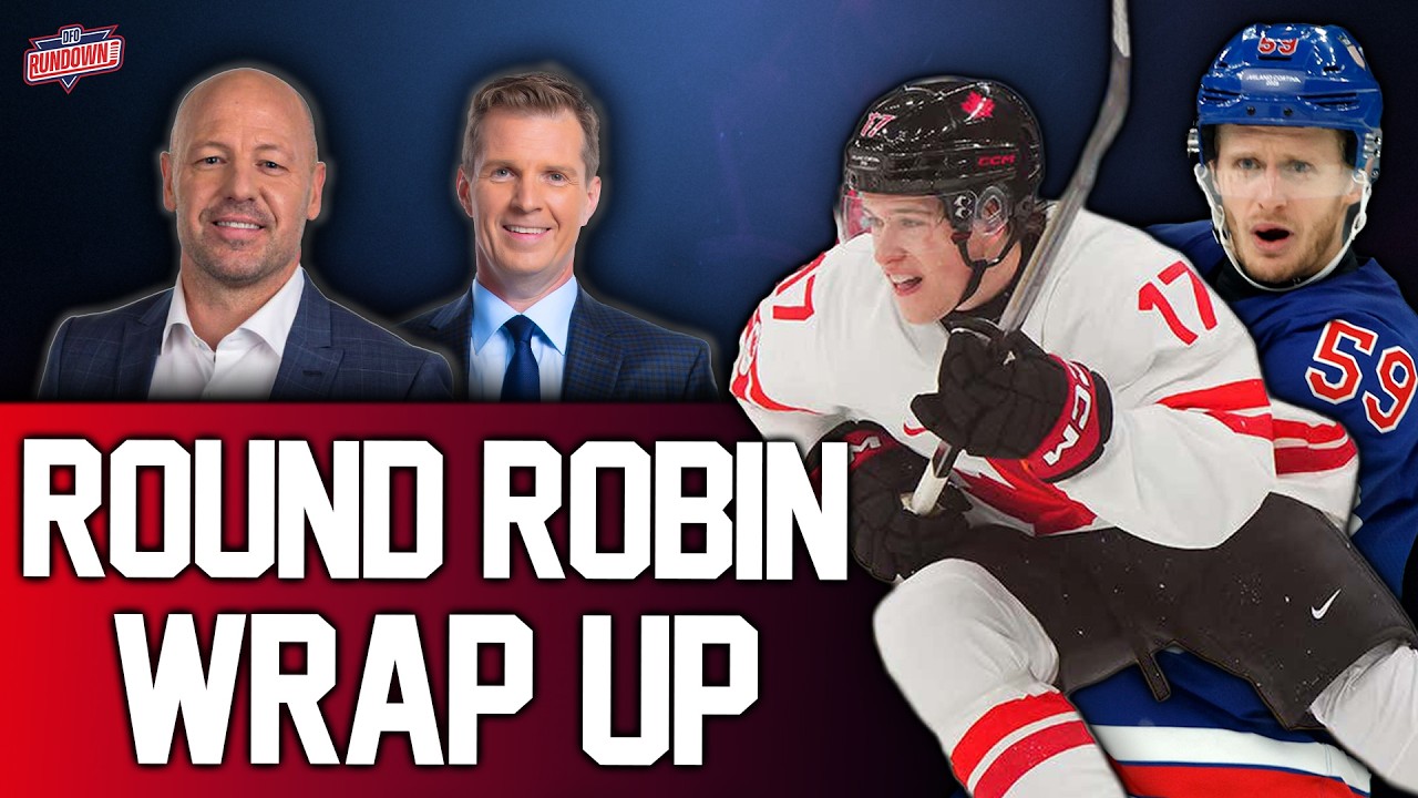 Round Robin Wrap-Up: Canada & USA Line Combos and Ice-Time Breakdown | DFO Rundown