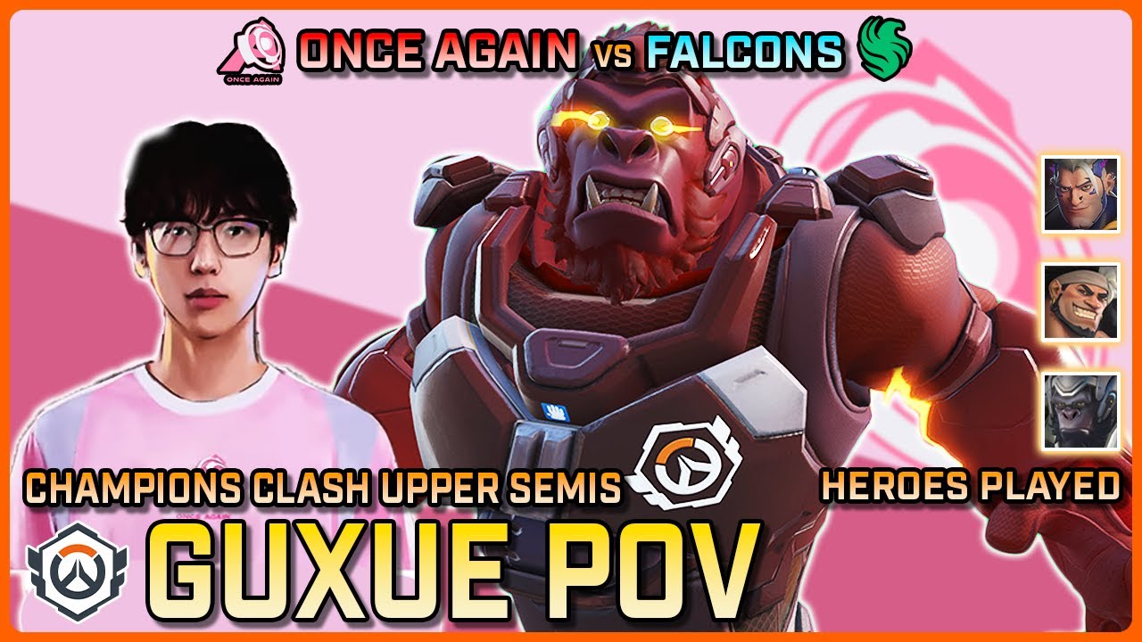 [ Guxue ] PRIMAL BLADES!! | Once Again vs Team Falcons | Upper Semis | Champions Clash