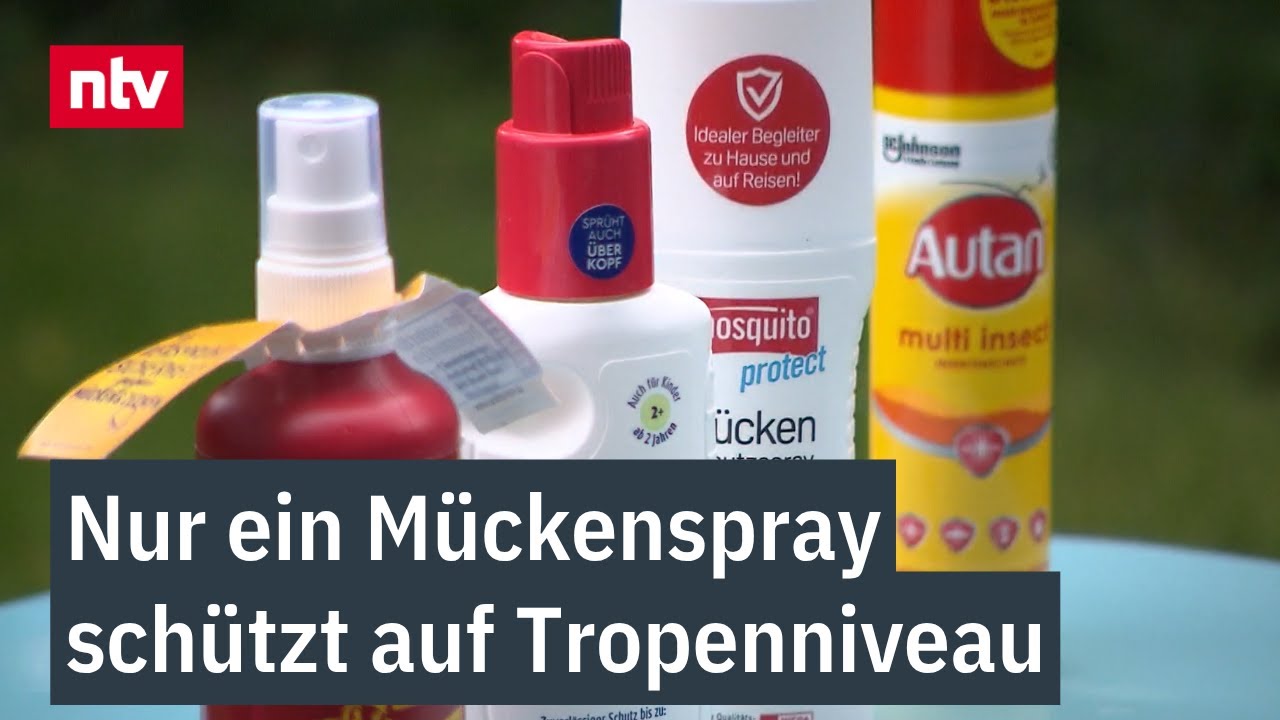 Nur ein Mückenspray schützt auf Tropenniveau - Warentest prüft auch Stichheiler