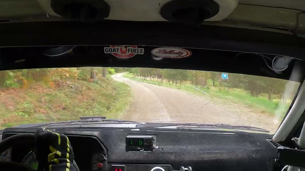 Rally Bergslagen 2025 SS4 Godkärra