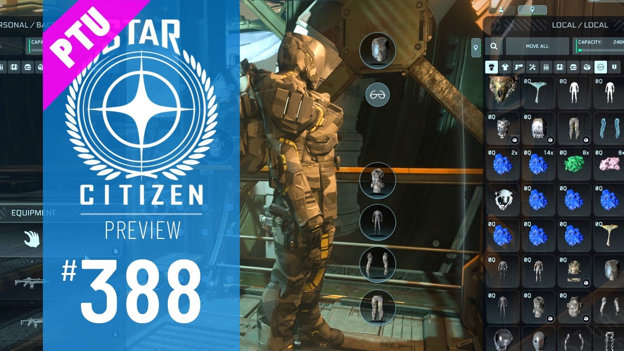 STAR CITIZEN #388 | PREVIEW | Das neue Inventar mit Alpha 4.7 | Deutsch/German | Alpha 4.7 [PTU]