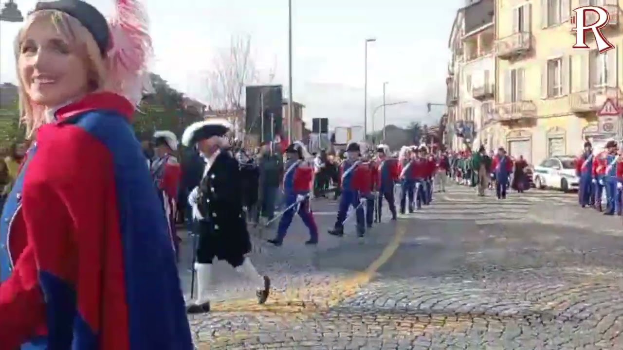 STORICO CARNEVALE DI IVREA 2026. Riappacificazione sul Ponte Vecchio