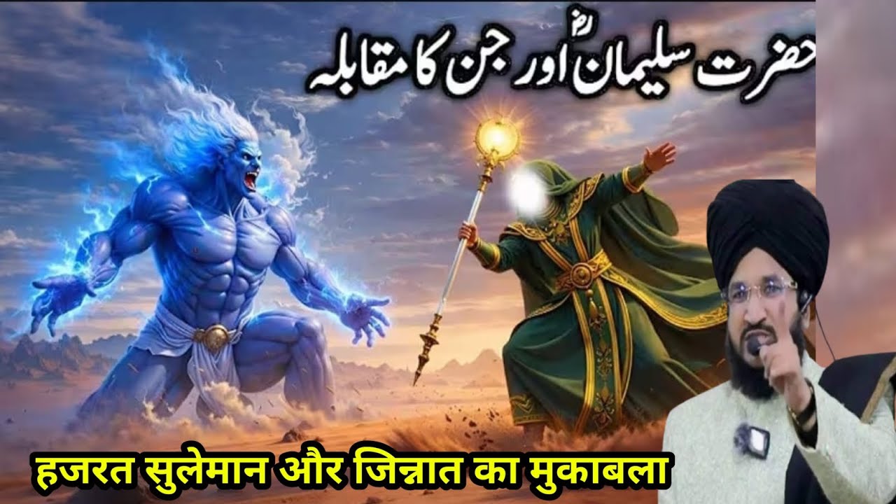 Hazrat Suleman aur jinnat Ka ka mukabala जिन्नात कैसे कांपते थे Mufti Salman azhari