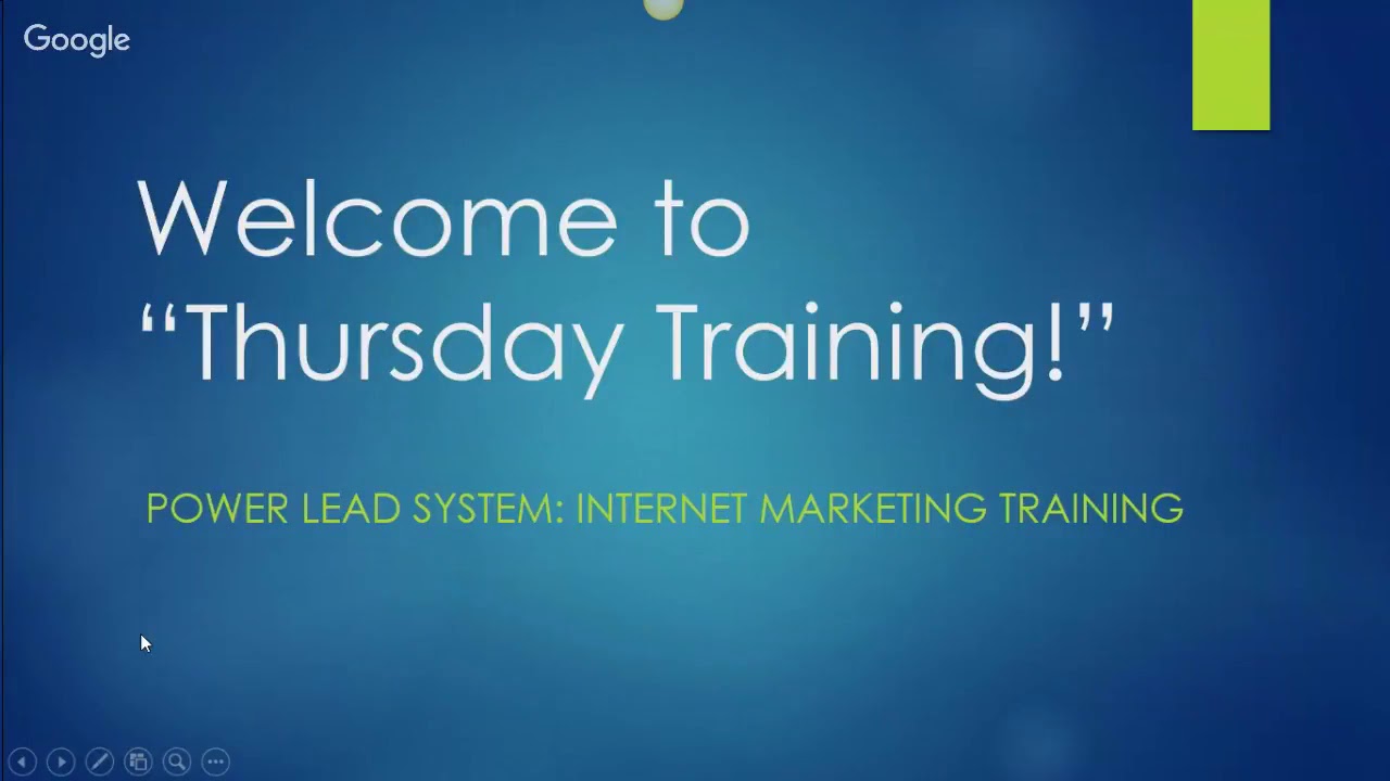 Power Lead System Funnel Training Thursday