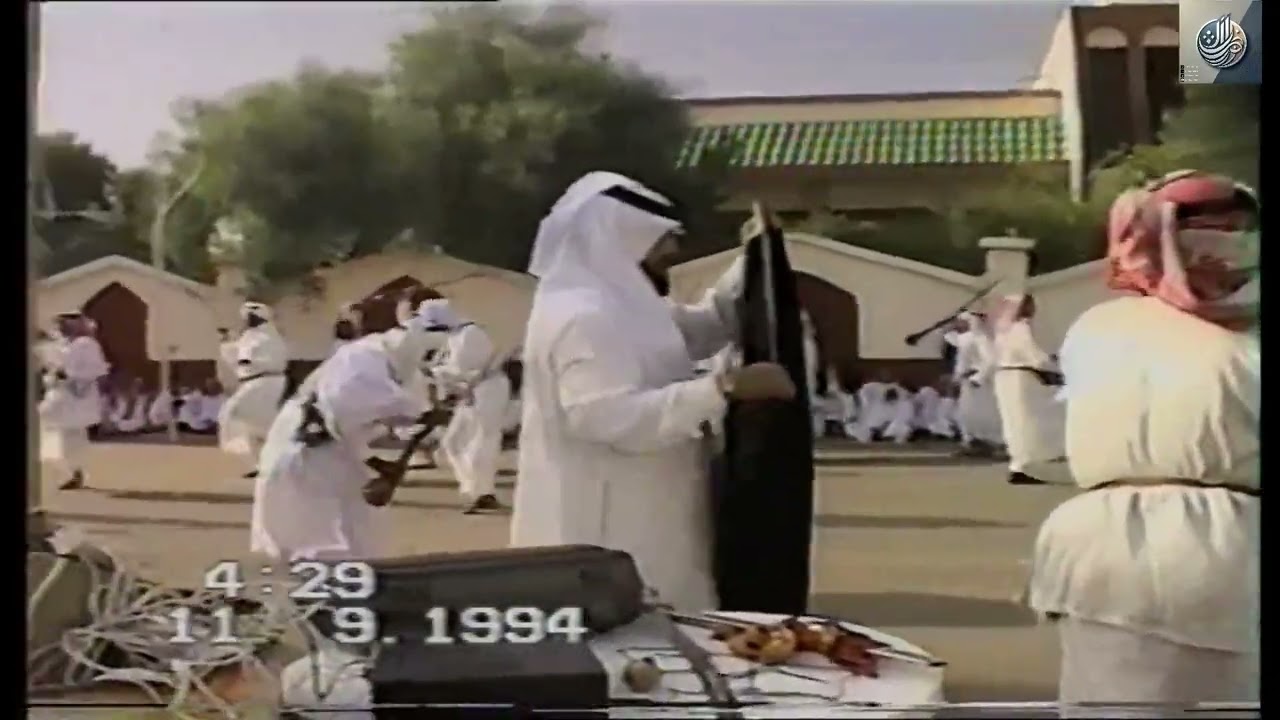 احتفال قبيلة آل دحمان بعودة الشيخ محمد بن عاطف (رحمه الله) من رحلته العلاجية في أمريكا عام ١٤١٥ هـ 