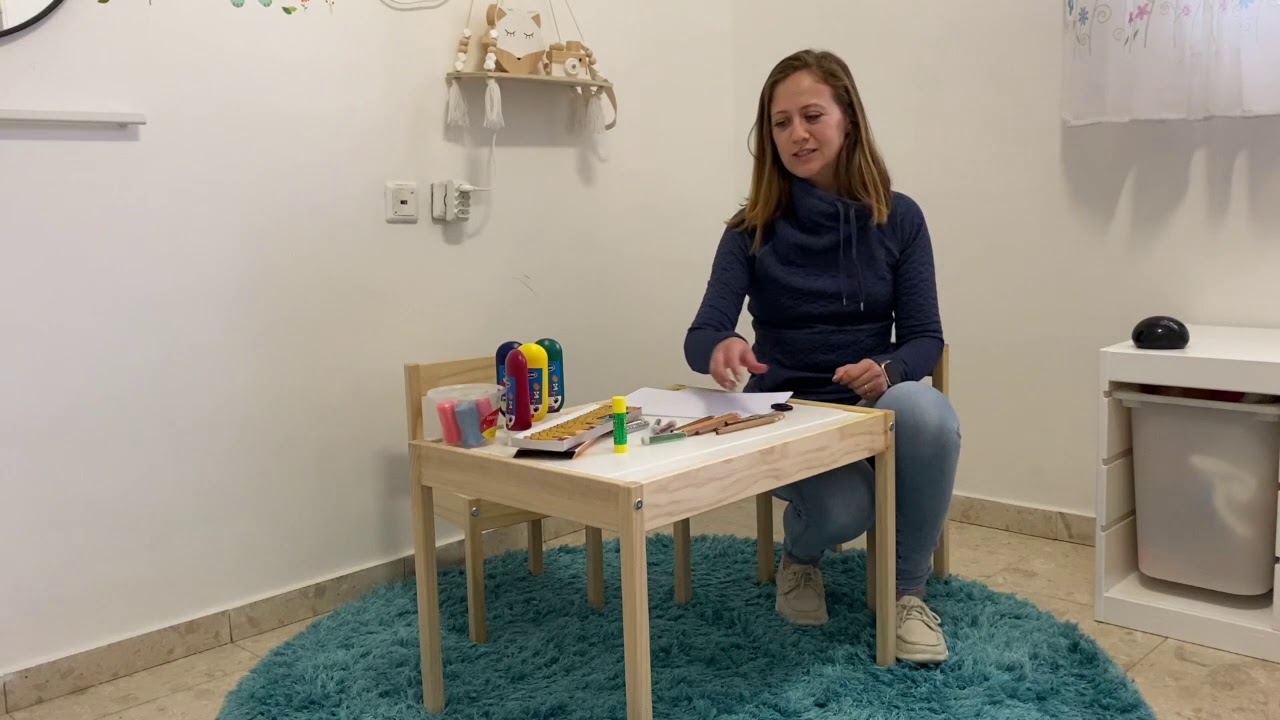 מידע והדרכה להורים לילדים עם אוטיזם- - שיפור תקשורת בזמן יצירה