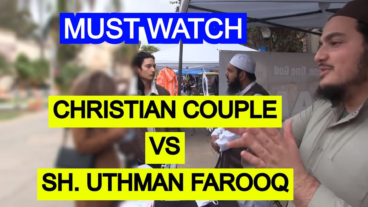 Christian Couple Vs Sh. Uthman Farooq | Part 1 | Exciting debate | Christian Vs Muslim