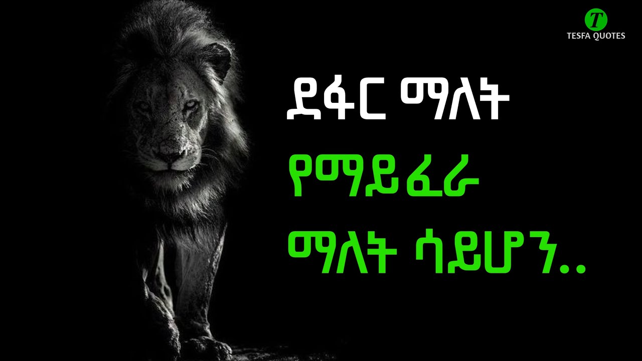 ህይወት ቀያሪ የሆኑ ድንቅ አባባሎች አና ጥቅሶች|Tesfa Quotes| #motivationalquotes