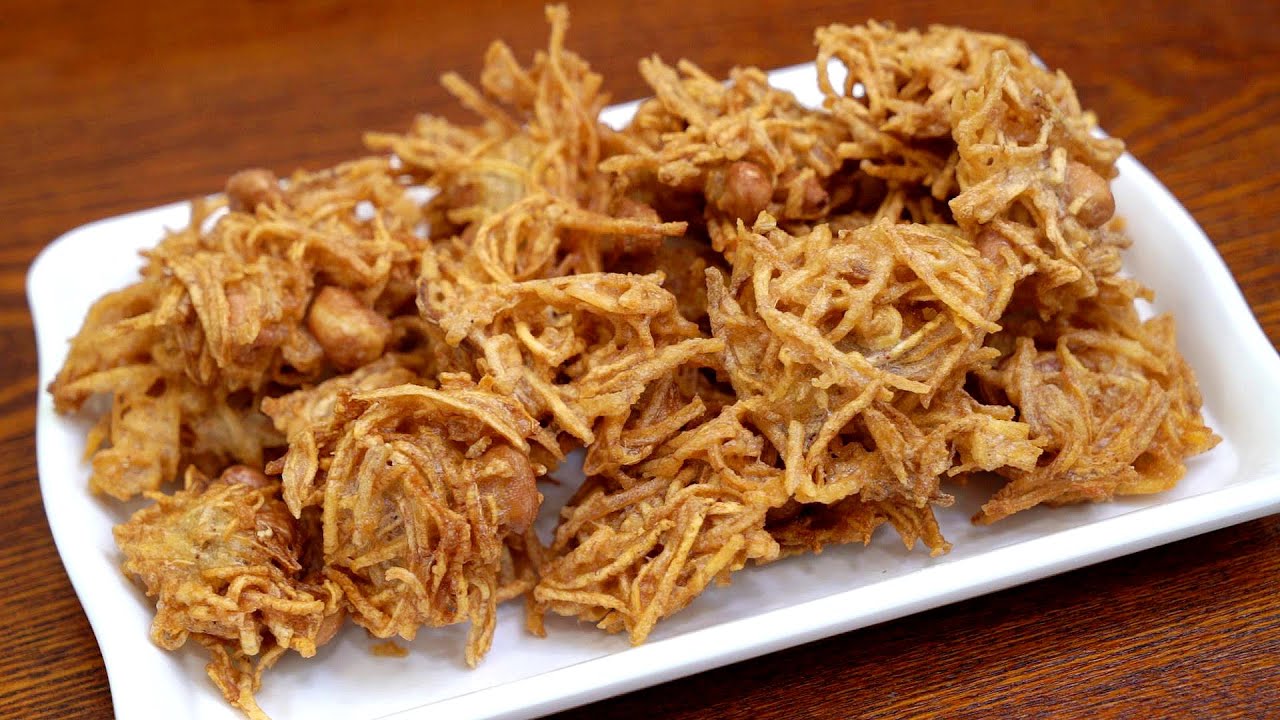 傳統炸芋絲：客家風味配方，做法詳細簡單，鹹香酥脆，和買的一樣【我是馬小壞】