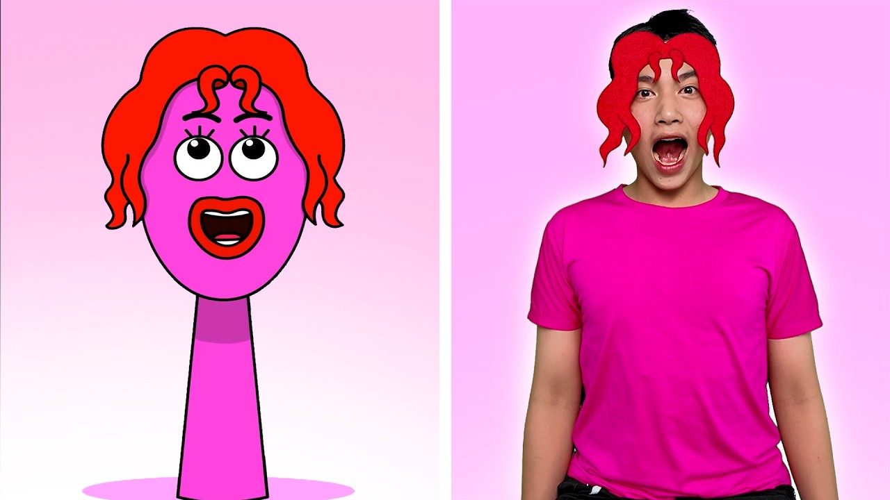 Sprunki 4 Phase 4 OVY OVAL in Real Life #sprunki #mysprunkioc